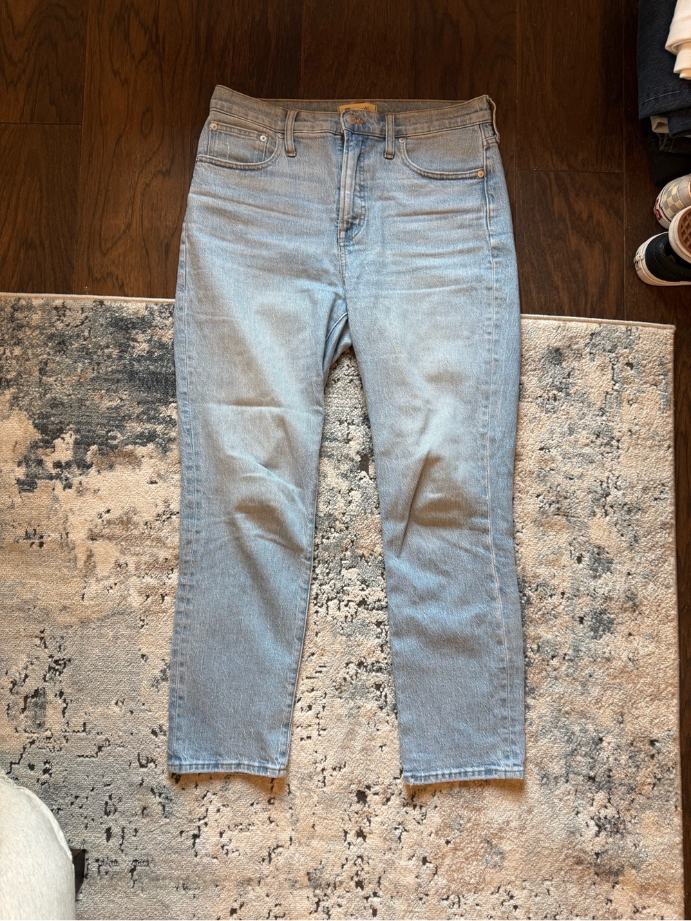 Madewell Perfect Vintage Jean — Light Blue Wash